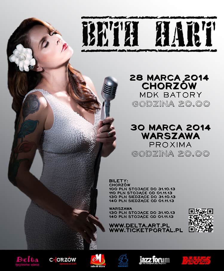 Beth Hart zagra w Chorzowie!